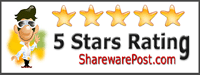 SharewarePost.com 5 out of 5 stars